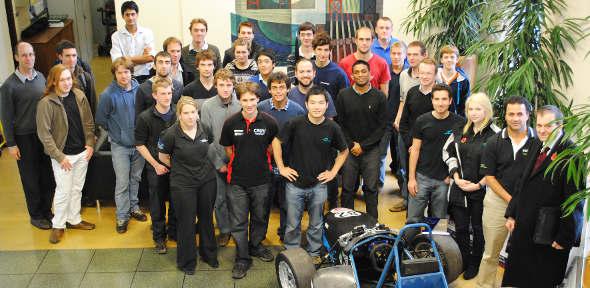 Industrial sponsors and students meet at the recent forum