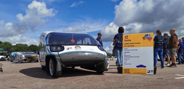 CUER solar car Helia