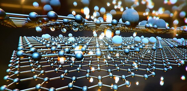 Graphene is sensitive down to the single molecular level.