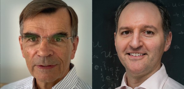 Professor Stephen Young (left) and Dr Adrian Weller