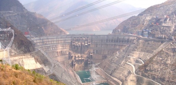 Xiaowan Dam in China     