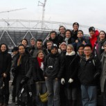 MPhil students at Olympic Park