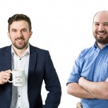 Alumni James Strachan and James Hyde 