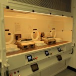 Cleanroom Wet Bench within the Cambridge Graphene Centre. 