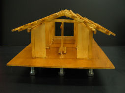 Scale model of the prototype house