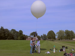 Launch and track a 'Nova balloon'