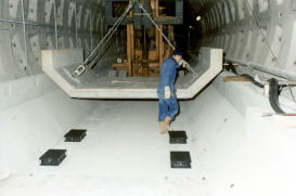 Floating-slab track, believed to be the most effective of all vibration countermeasures in new-build tunnels (Source: GERB,Germany)