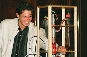Tom Smith and his prize pump for the world's poor