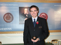 Rob Dickinson - Siemens Medal winner