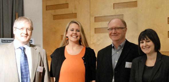 John Clarkson, Anna Mieczakowski, Jeff Patmore and Tanya Goldhaber