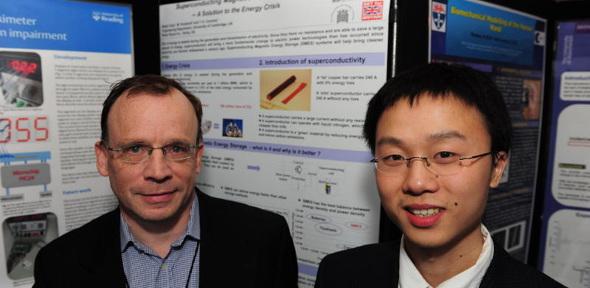 Dr Tim Coombs and Weijia Yuan