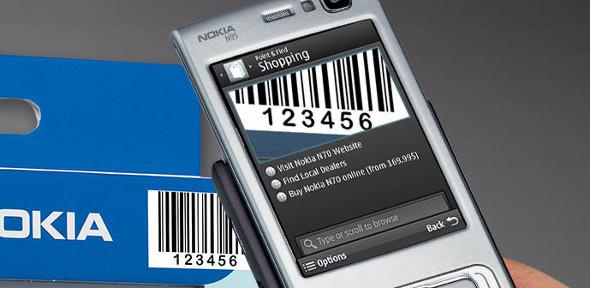 Point and Find barcodes