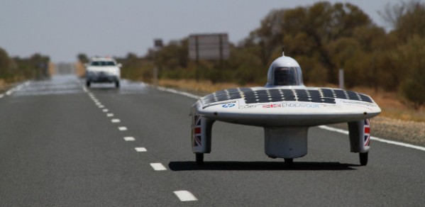 Endeavour on the roads