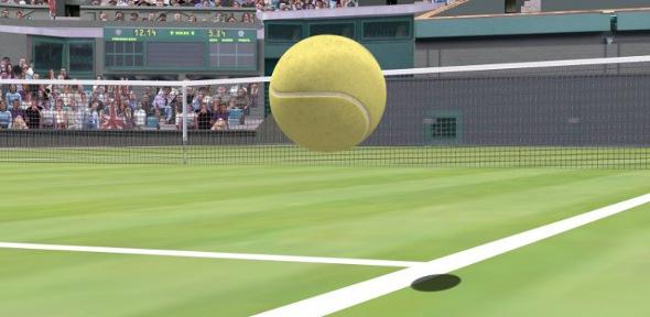 Hawk-Eye used in tennis