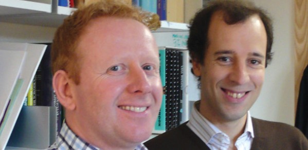 Dr Alex Webb (left) Dr Jorge Gonçalves