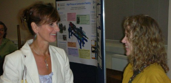 Jane Hunter event organiser (left)