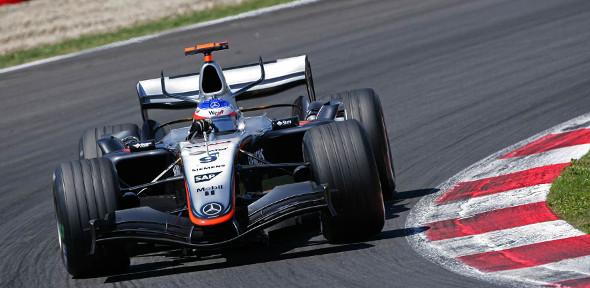 Kimi Raikkonen's McLaren at the Spanish Grand Prix 2005