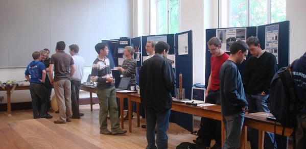 Student project displays at Project Expo 2007