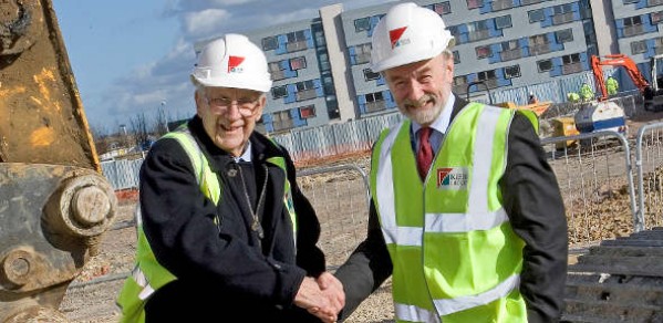 Professor Mike Gregory and Sir Alan Reece