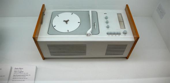 Braun record player Dieter Rams Vintage