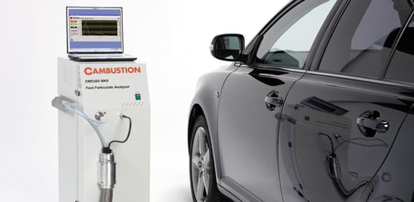 Cambustion's fast response particle analyser is used in the development of cleaner engines