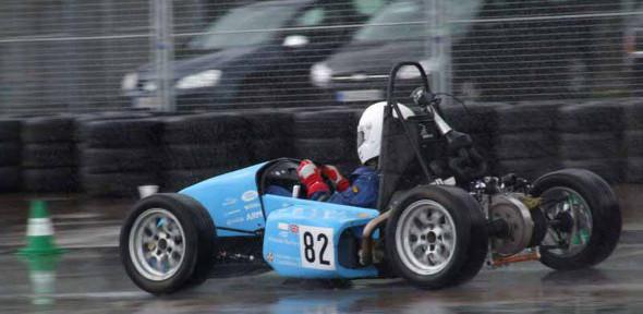 FBR11 at a wet Hockenheim ring