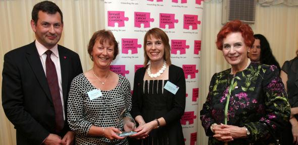 The researchers receiving the award