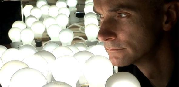 David MacKay in the University of Cambridge film, “How Many Lightbulbs”, which looks at his research on sustainable energy.