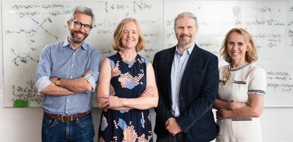 L-R: Professor John Morton (UCL), Professor Rachel McKendry (UCL), Professor Mete Atatüre (Cambridge), Professor Eleni Nastouli (UCL)
