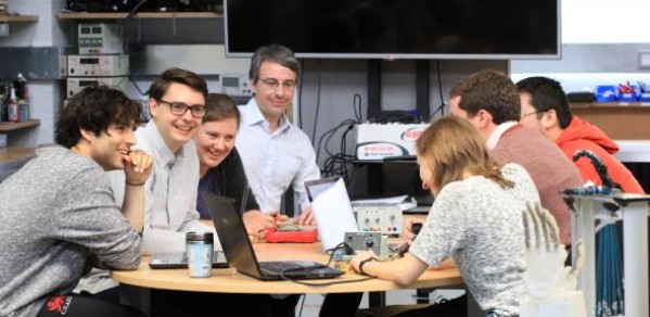 Team members from Cambridge's EPSRC Centre for Doctoral Training in Sensor Technologies and Applications