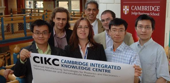 The five CIKC sponsored attendees at the Ignite course pictured with Maggie Tanner and Shai Vyakarnam