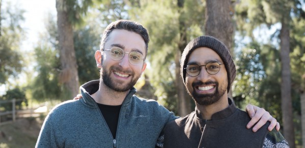 Jad (left) and Apurva