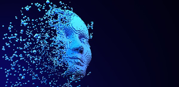 Brain AI concept