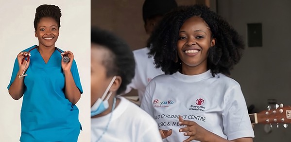 Dr Lengwe Sinkala has worked as a practising clinician across Botswana and Zambia. She is also co-founder of the Bupalo Children's Centre in Zambia (pictured right)