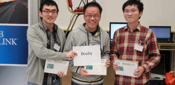 The winners: Team Douby