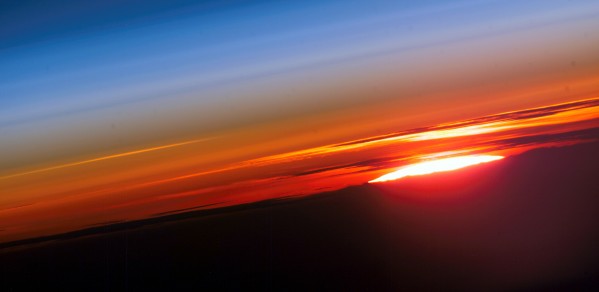 Sunset Over Earth 