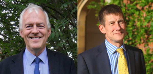 Professor Malcolm Macleod (left) and Dr Shaun Fitzgerald