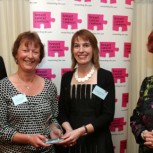 The researchers receiving the award