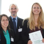 From left: Howard Dickel; Dr Joy Goodman-Deane; Dr Mike Hollier; Dr Anna Mieczakowski; Professor John Clarkson