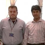 Petros Giannaros, Dr Antonis Kanellopoulos, Tanvir Qureshi and Chrysoula Litina.