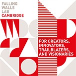 A graphic advertising the Falling Walls Lab Cambridge, with the text: 