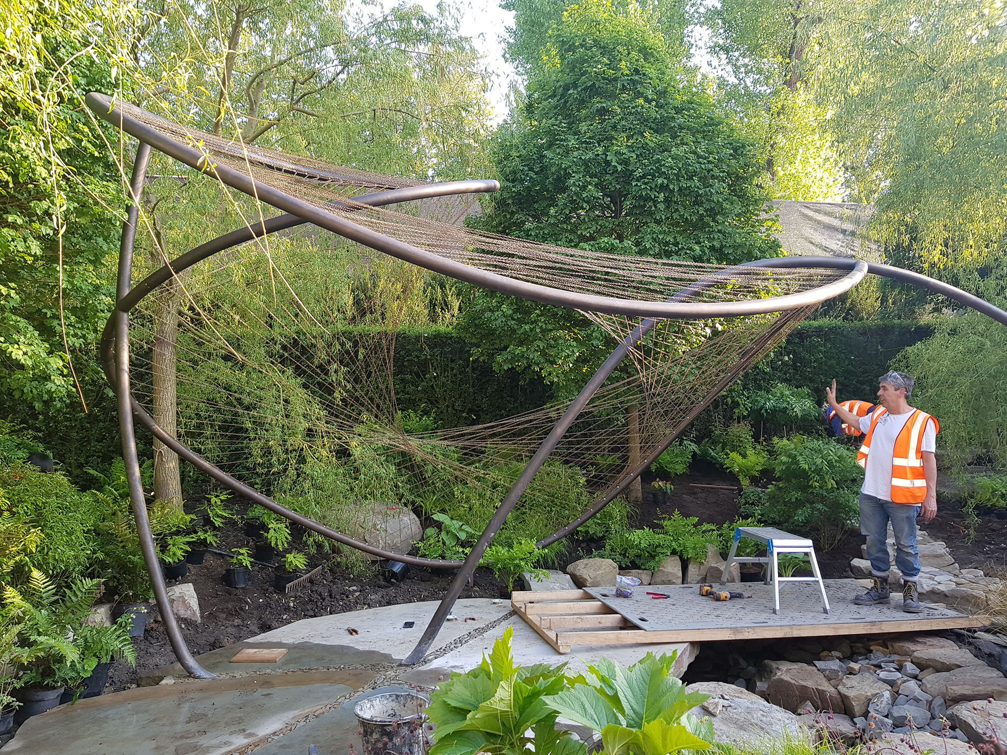 Swallowtail Pavilion at Chelsea Flower Show 2018