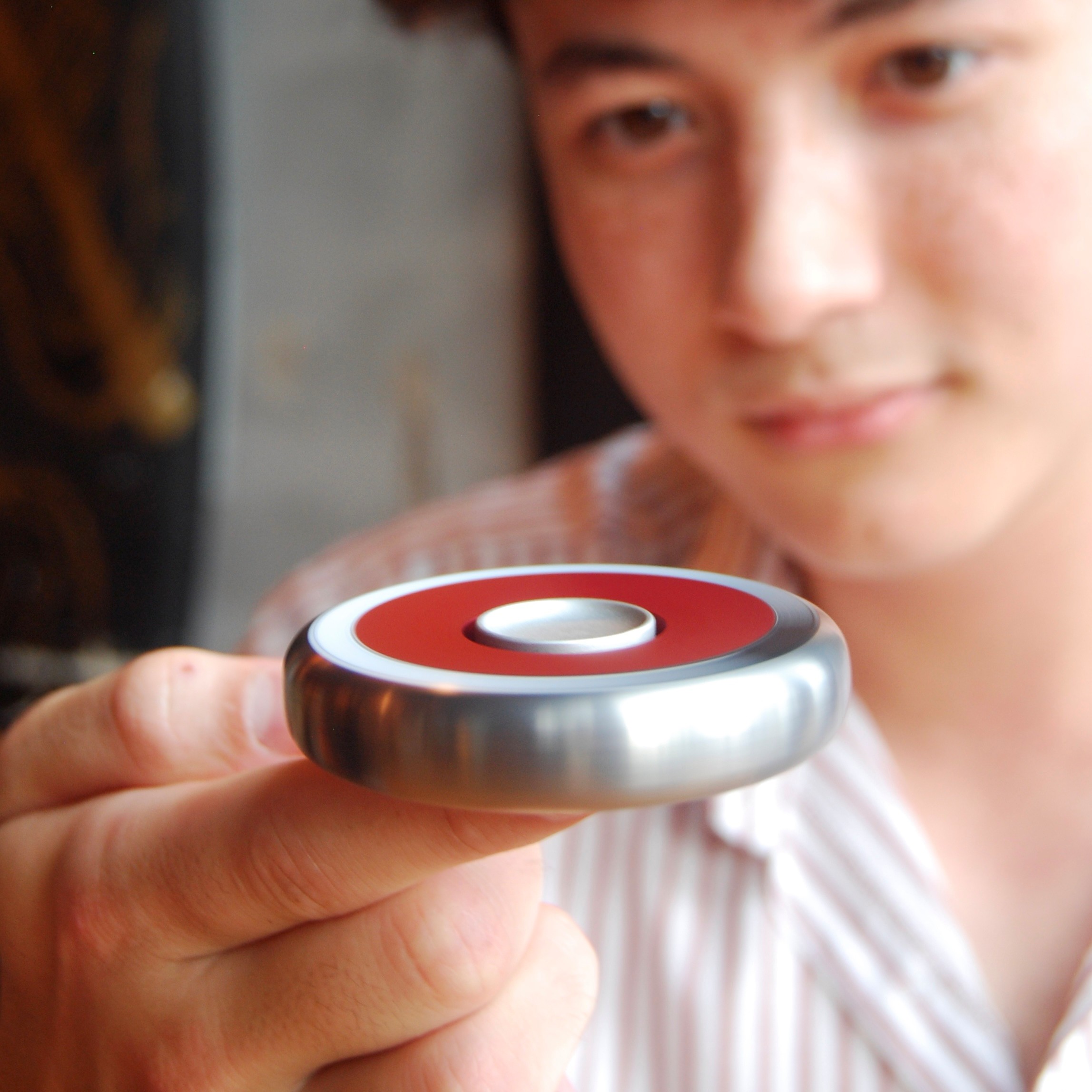 James with the Pulsar Fidget Spinner