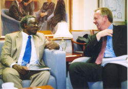 Professor Calestous Juma and Professor Peter Guthrie